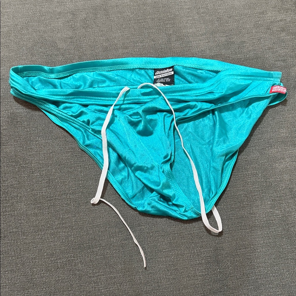 AussieBum Men's Turquoise Swim Briefs